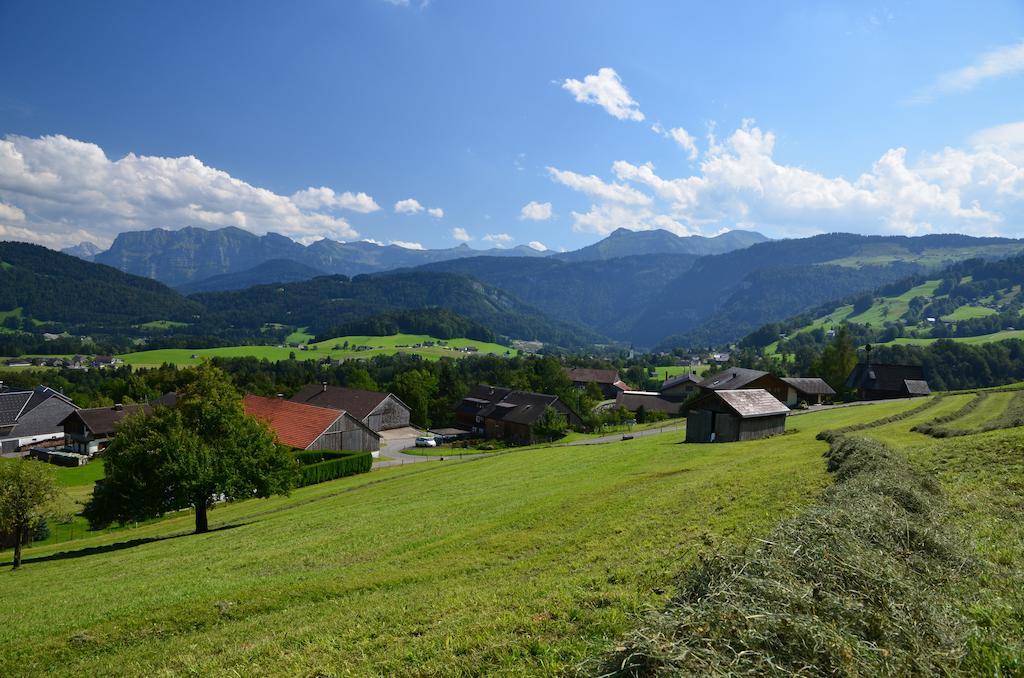 Вілла Bio Ferienbauernhof Greber Шварценберґ-ім-Бреґенцервальд Екстер'єр фото